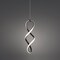 Dweled Interlace 21in LED Mini Pendant 3000K in Black PD-478 - alternate 3